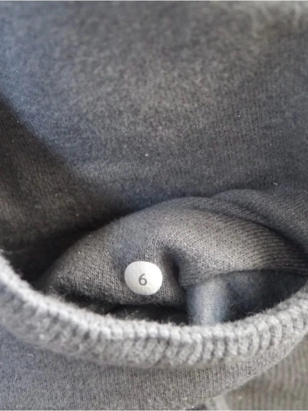 Lululemon Limited Edition Gray Sparkle 2011 Full Zip Hoodie Scuba Jacket Size 6